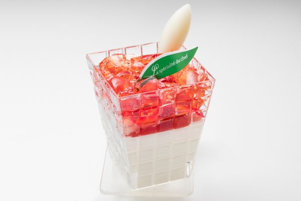 いちごのみるくプリン