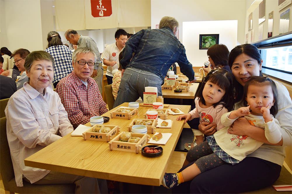 薄皮茶屋の朝茶会