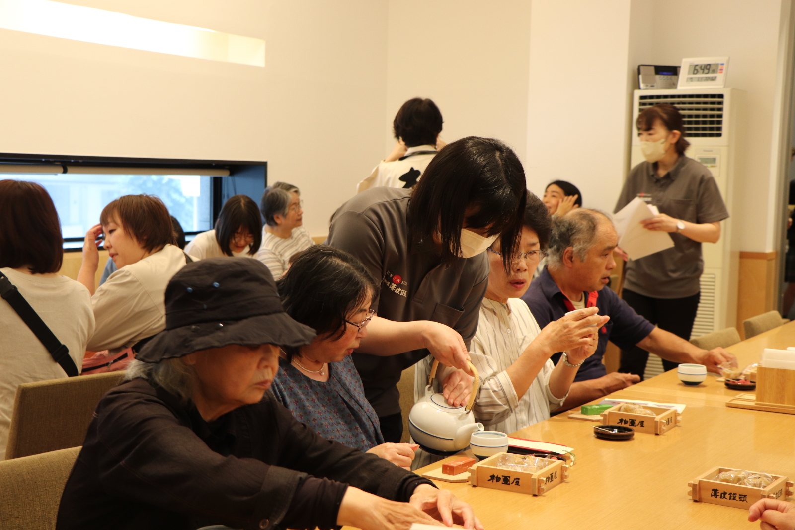 薄皮茶屋の朝茶会