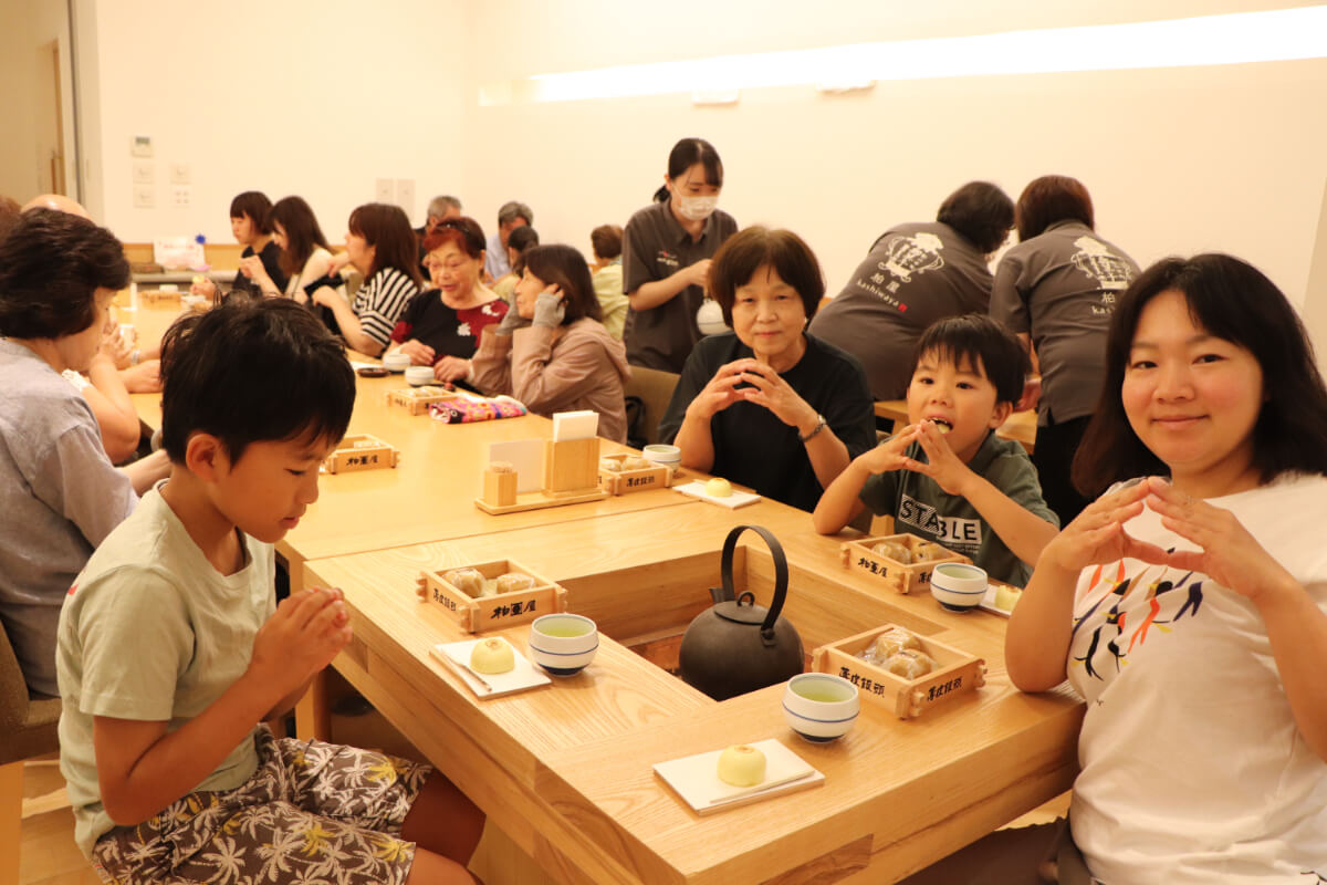 薄皮茶屋の朝茶会