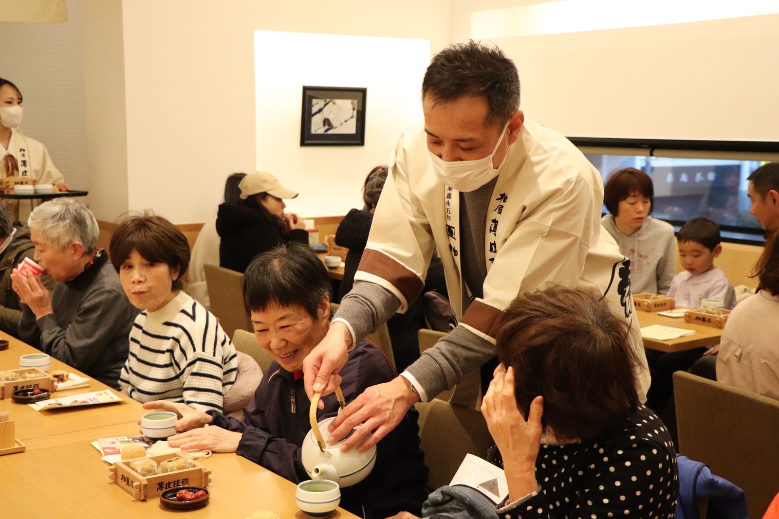 薄皮茶屋の朝茶会