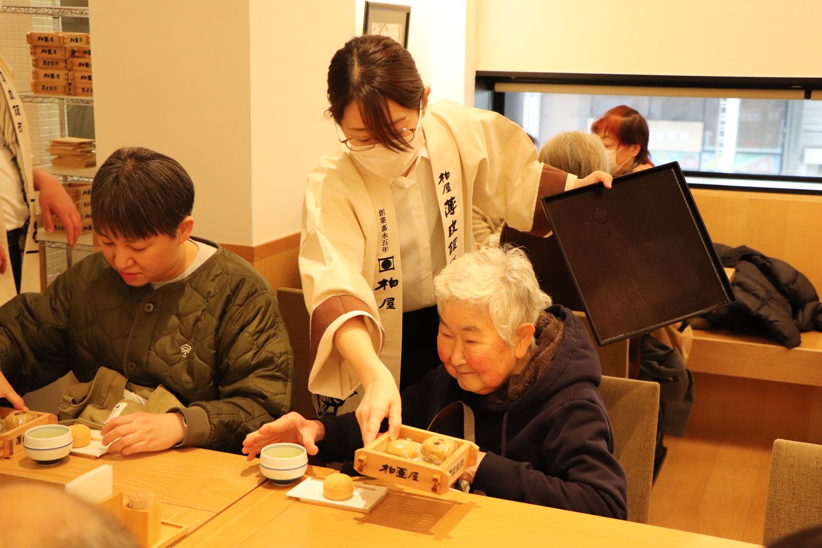 薄皮茶屋の朝茶会