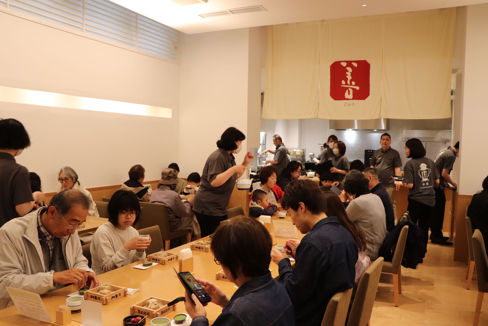 薄皮茶屋の朝茶会