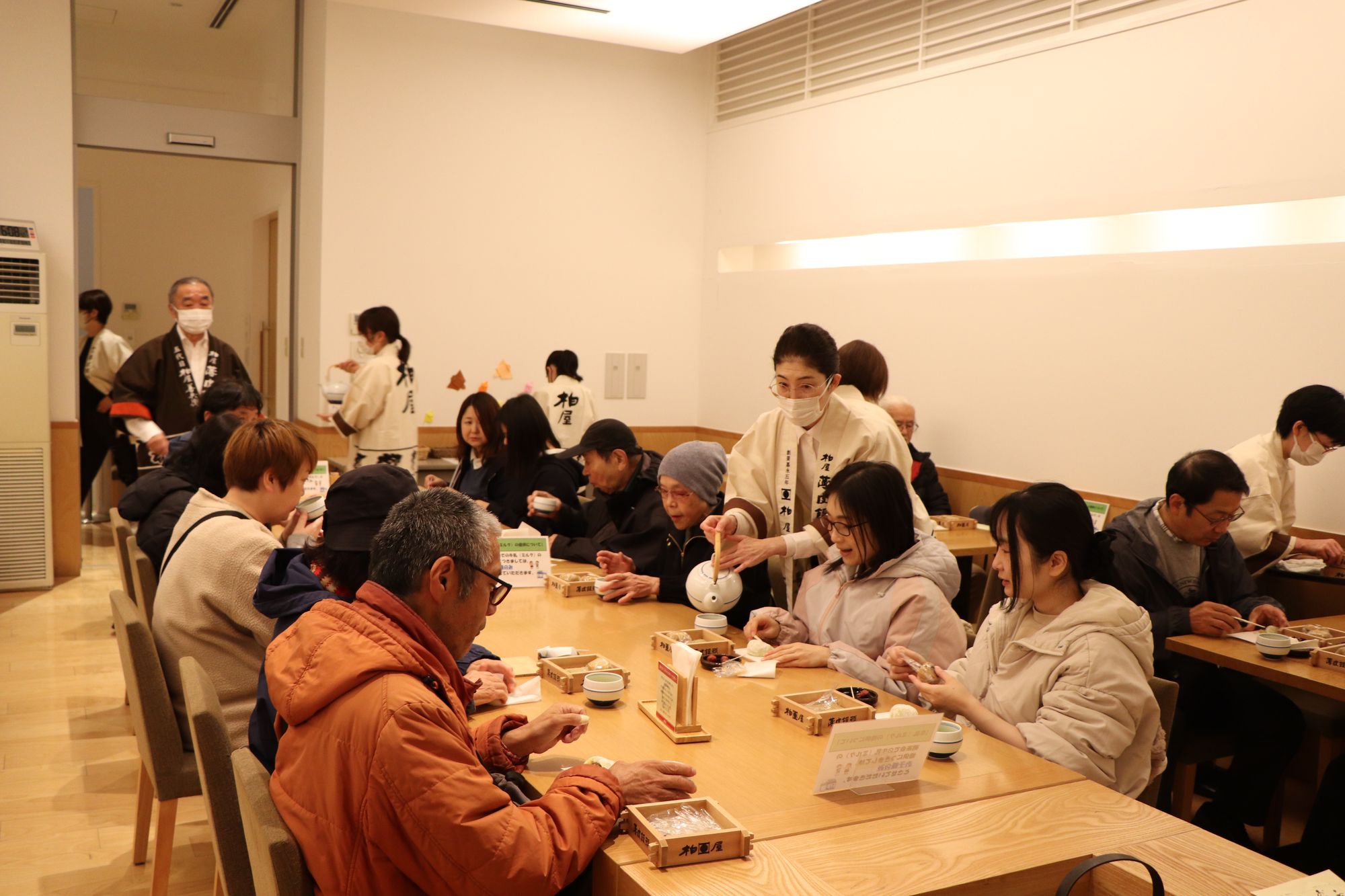 薄皮茶屋の朝茶会