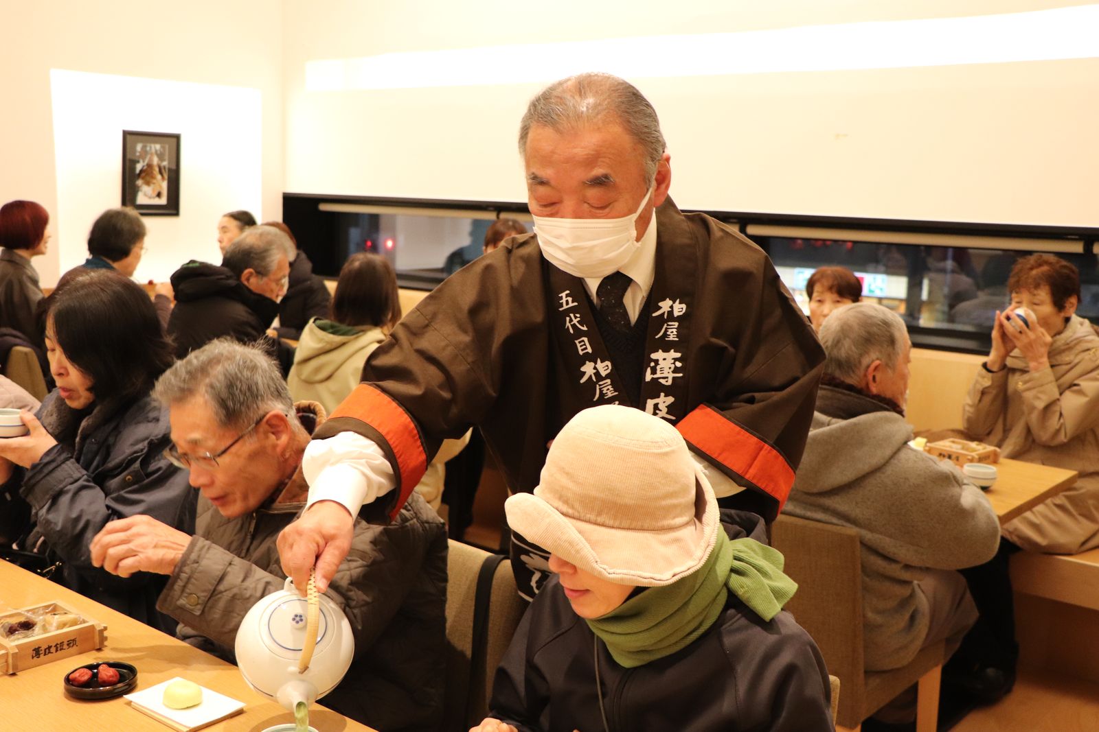 薄皮茶屋の朝茶会