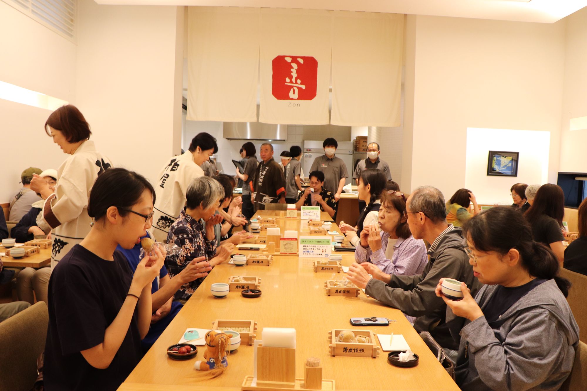 薄皮茶屋の朝茶会