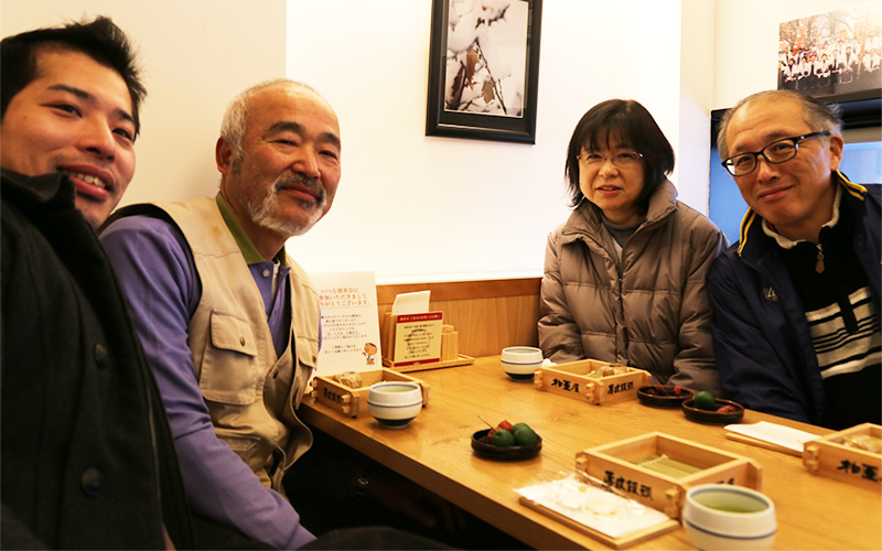 薄皮茶屋の朝茶会