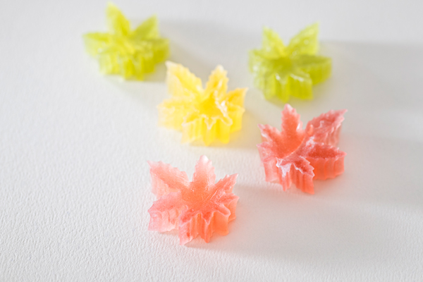 琥珀糖「紅葉」