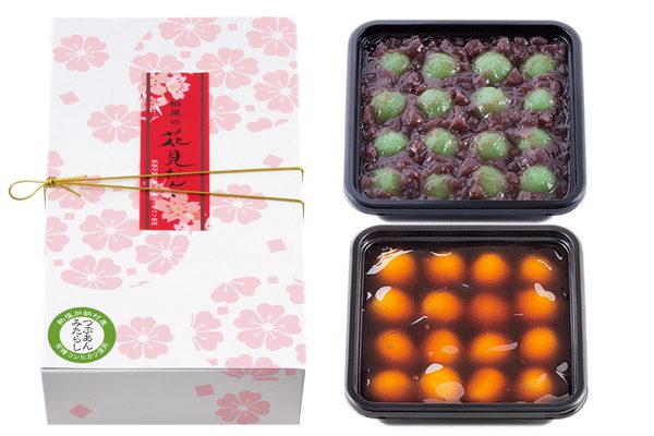 花見二色だんご(つぶあん・みたらし)
