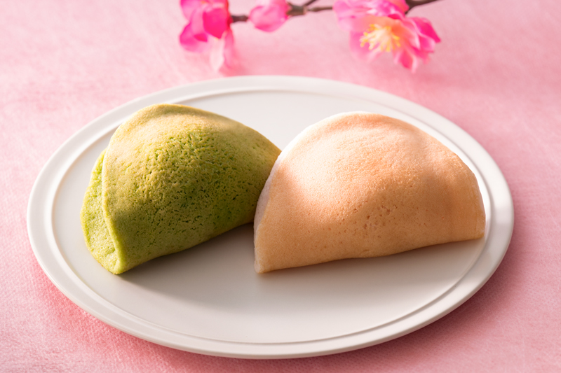 ひな福あわせ 桃/抹茶