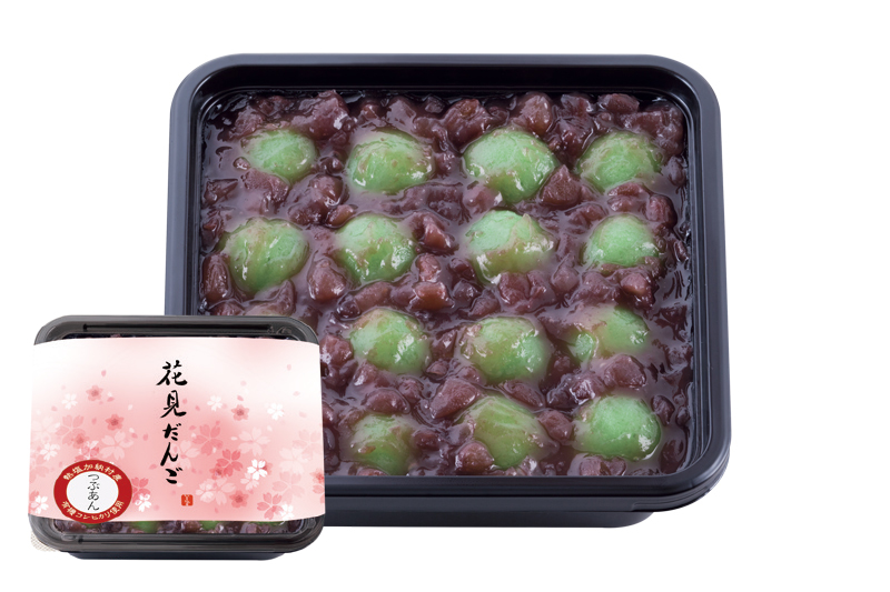 花見だんご(つぶあん)