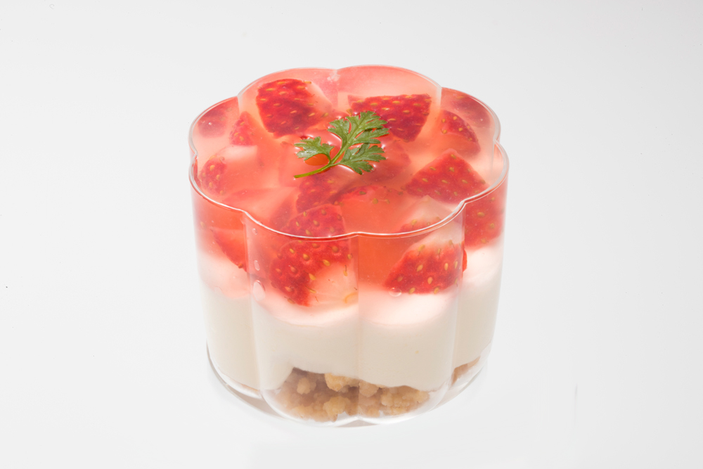 ぷるるん苺レアチーズ